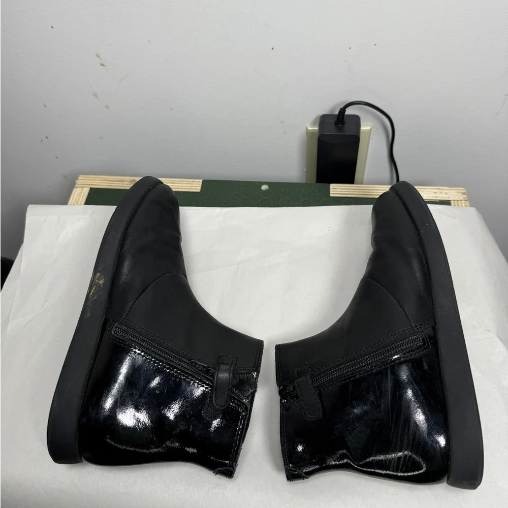 Camper Girls Duet Leather Ankle Boots
